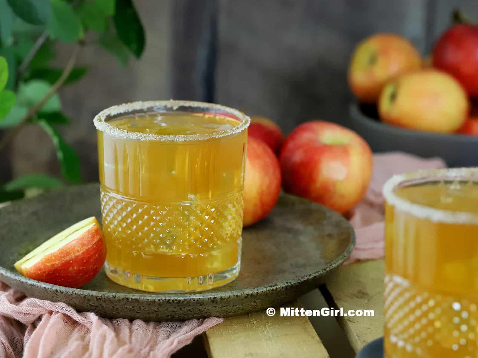 Caramel Apple Cocktails