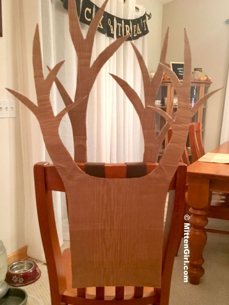 Completed tree costume base