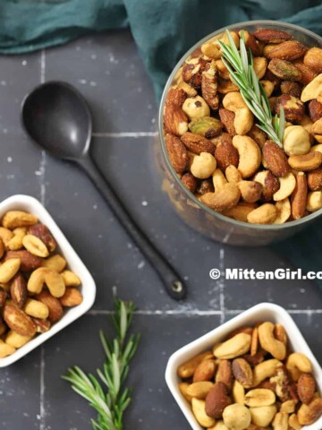 Slow Cooker Savory Spiced Nuts