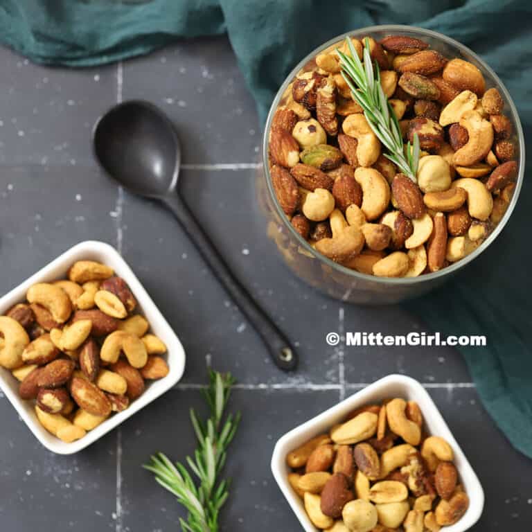 Slow Cooker Savory Spiced Nuts