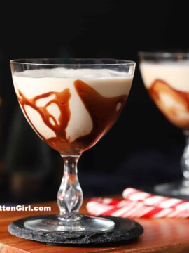 Peppermint Mocha Martinis.