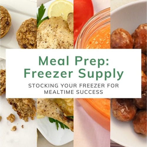 Meal Prep Freezer Supply