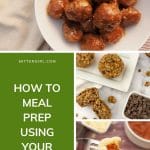 How to meal prep using your freezer