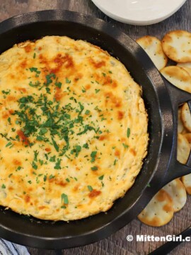 Three Cheese Artichoke Dip