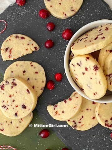 Cranberry Shortbread
