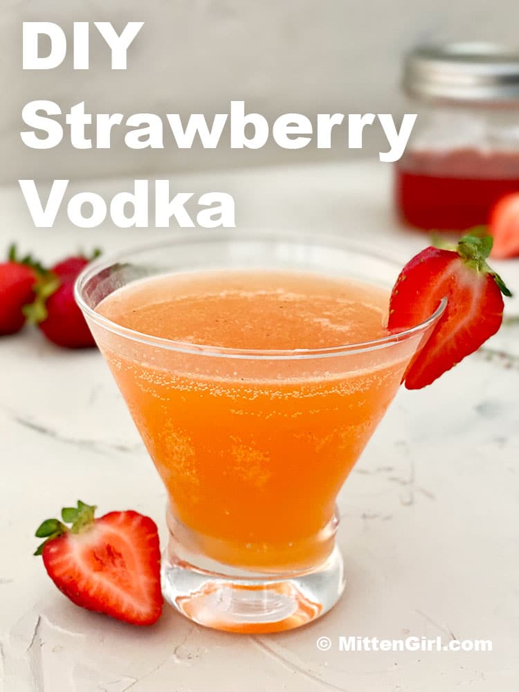 DIY Strawberry Vodka