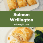 Salmon wellington.