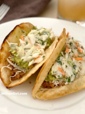 Slow Cooker Pulled Pork Tacos
