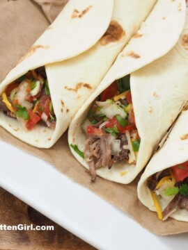 Slow Cooker Shredded Beef Tacos