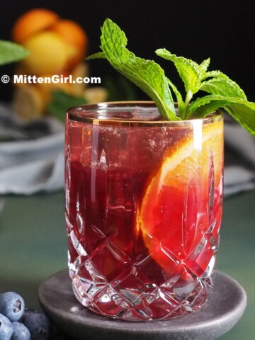 Blueberry Citrus Julep