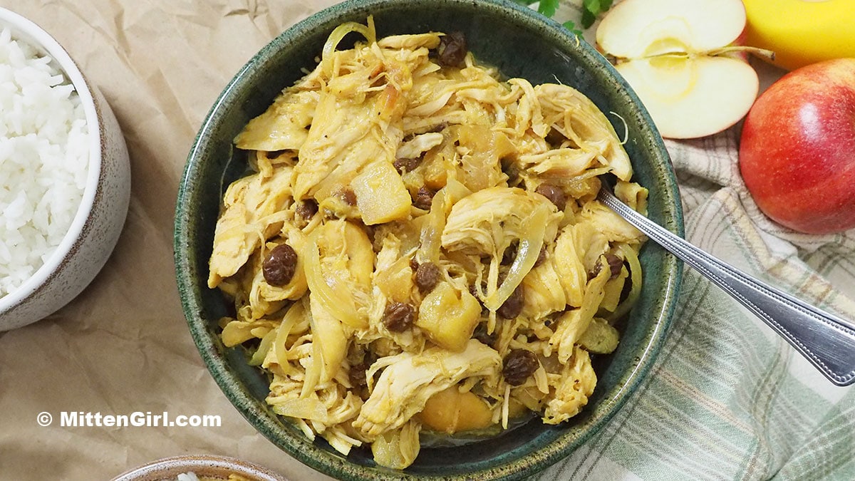 Slow Cooker Chicken and Apples
