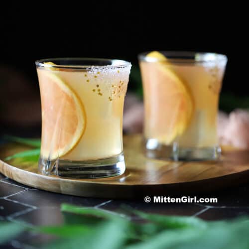 Grapefruit and Elderflower Cocktails