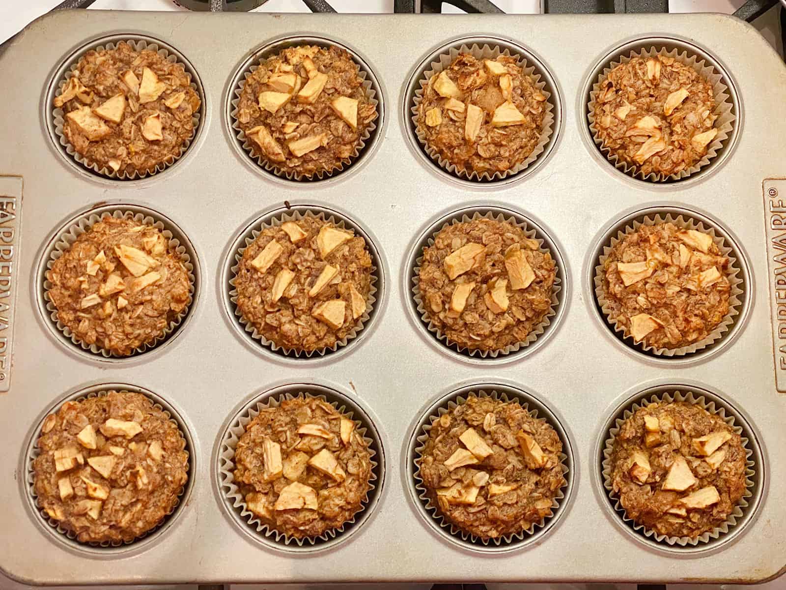 Apple Cinnamon Baked Oatmeal fresh out of the oven