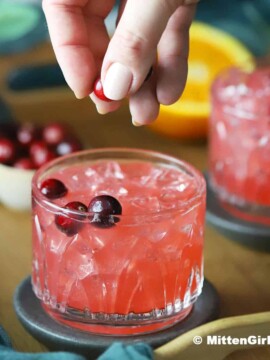 Cranberry Orange Mocktail