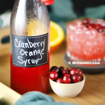Cranberry Orange Syrup