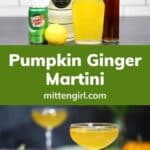 Pumpkin Ginger Martini