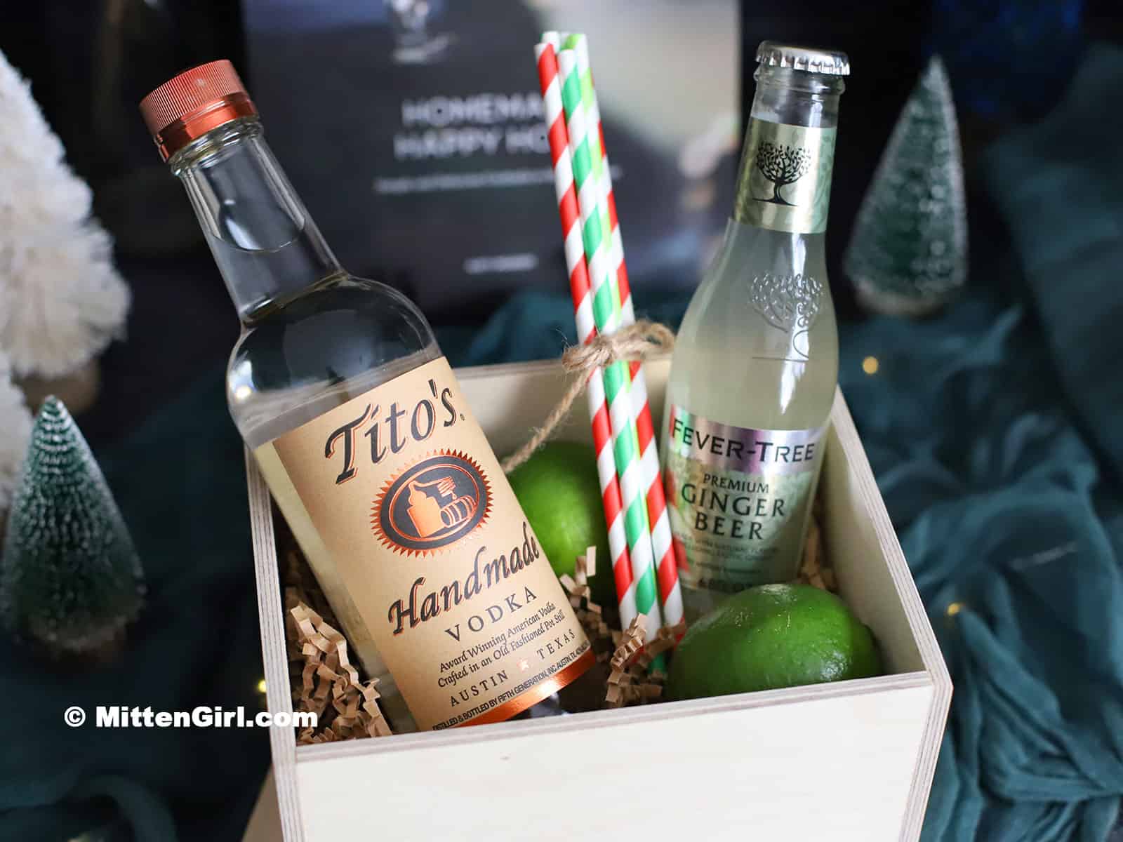 Moscow Mule Cocktail Kit & Food Gift Baskets-Moscow Mule Mixology Kits