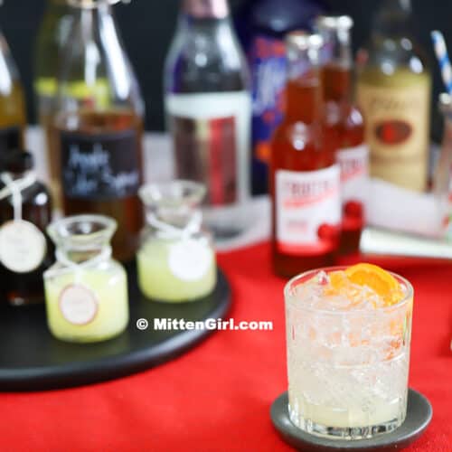 DIY Cocktail and Mocktail Bar