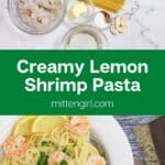 Creamy Lemon Shrimp Pasta