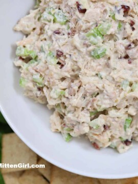 Cranberry Walnut Chicken Salad