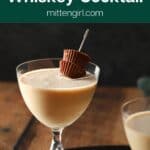 Chocolate and Peanut Butter Whiskey Cocktail