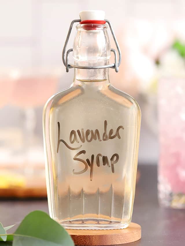 Homemade Lavender Simple Syrup Recipe