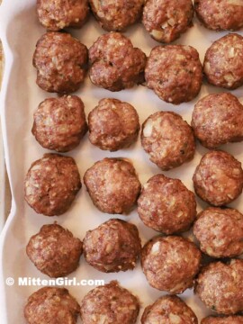 Large batch meatballs