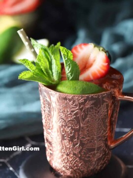 Strawberry Moscow Mules