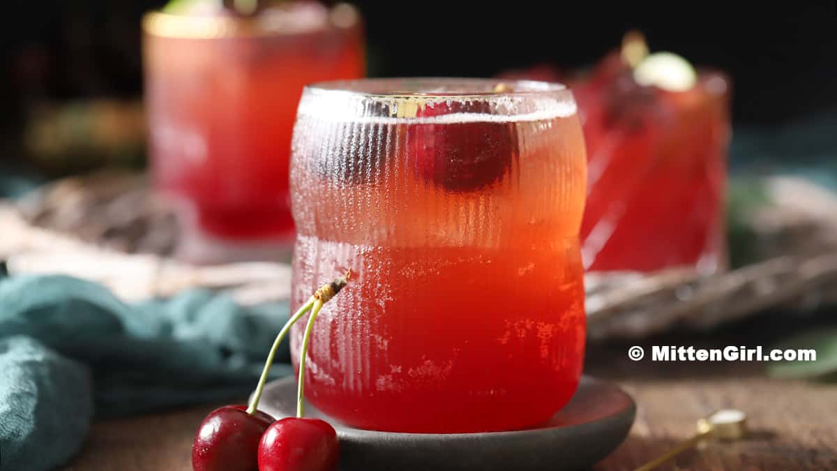 Cherry Lime Mocktails 