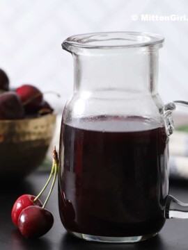 Sweet Cherry Simple Syrup