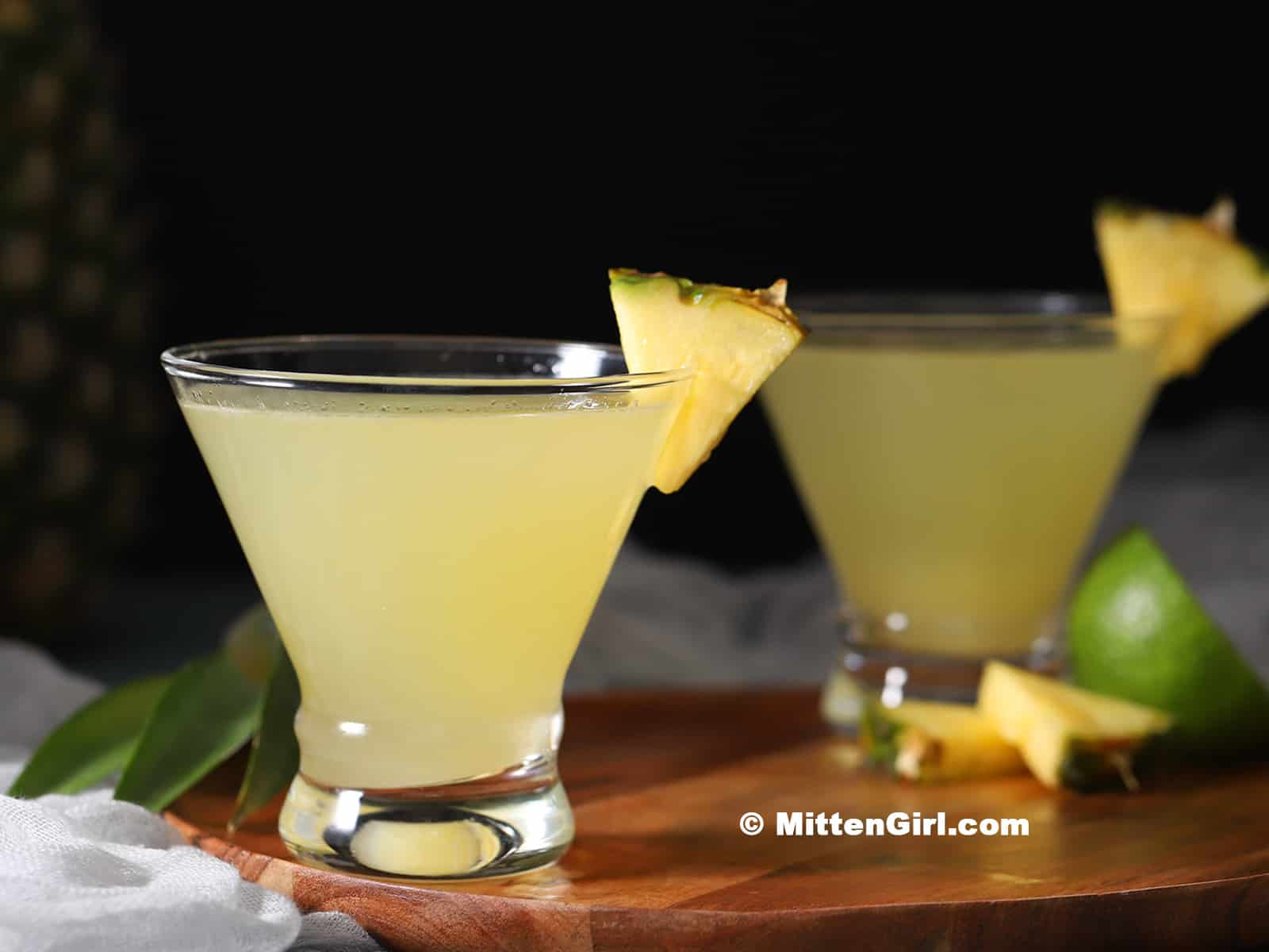 Pineapple Vodka Martini