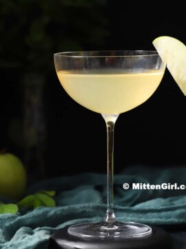 Green Apple Martini.