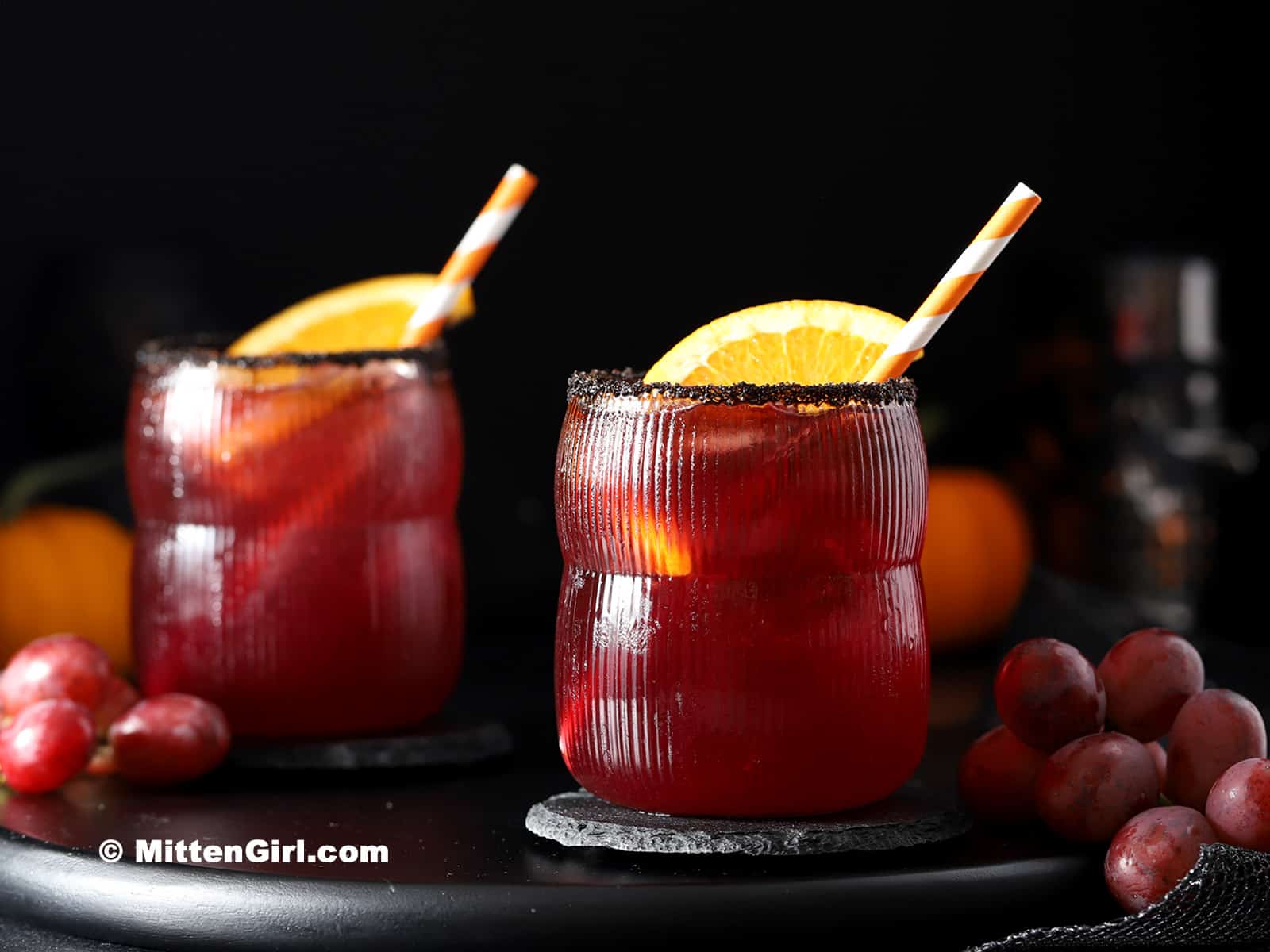 Non-Alcoholic Halloween Mocktail for Kids.