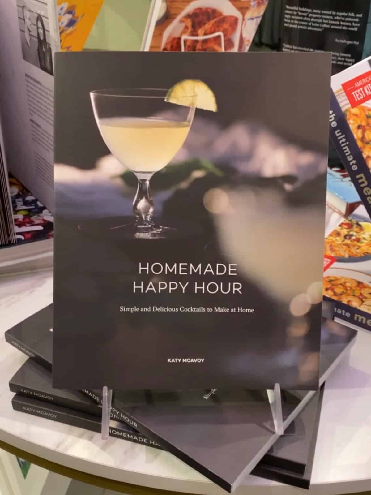 Homemade Happy Hour on display at Courage and Soar. 