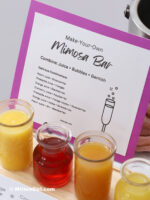 How to Create an Easy DIY Mimosa Bar - Homemade Happy Hour