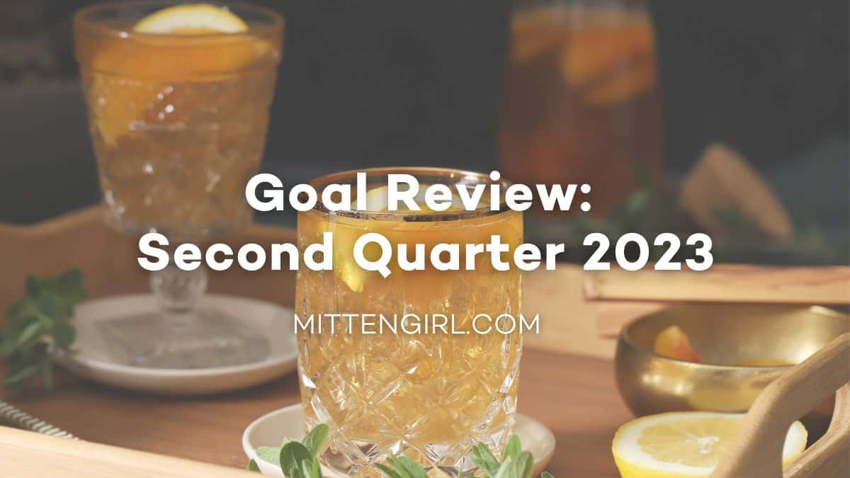 Goal Review: Second Quarter 2023