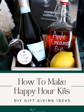 How to Make Happy Hour Kits for Gift Giving.