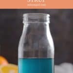 Homemade Blue Curacao Syrup Recipe