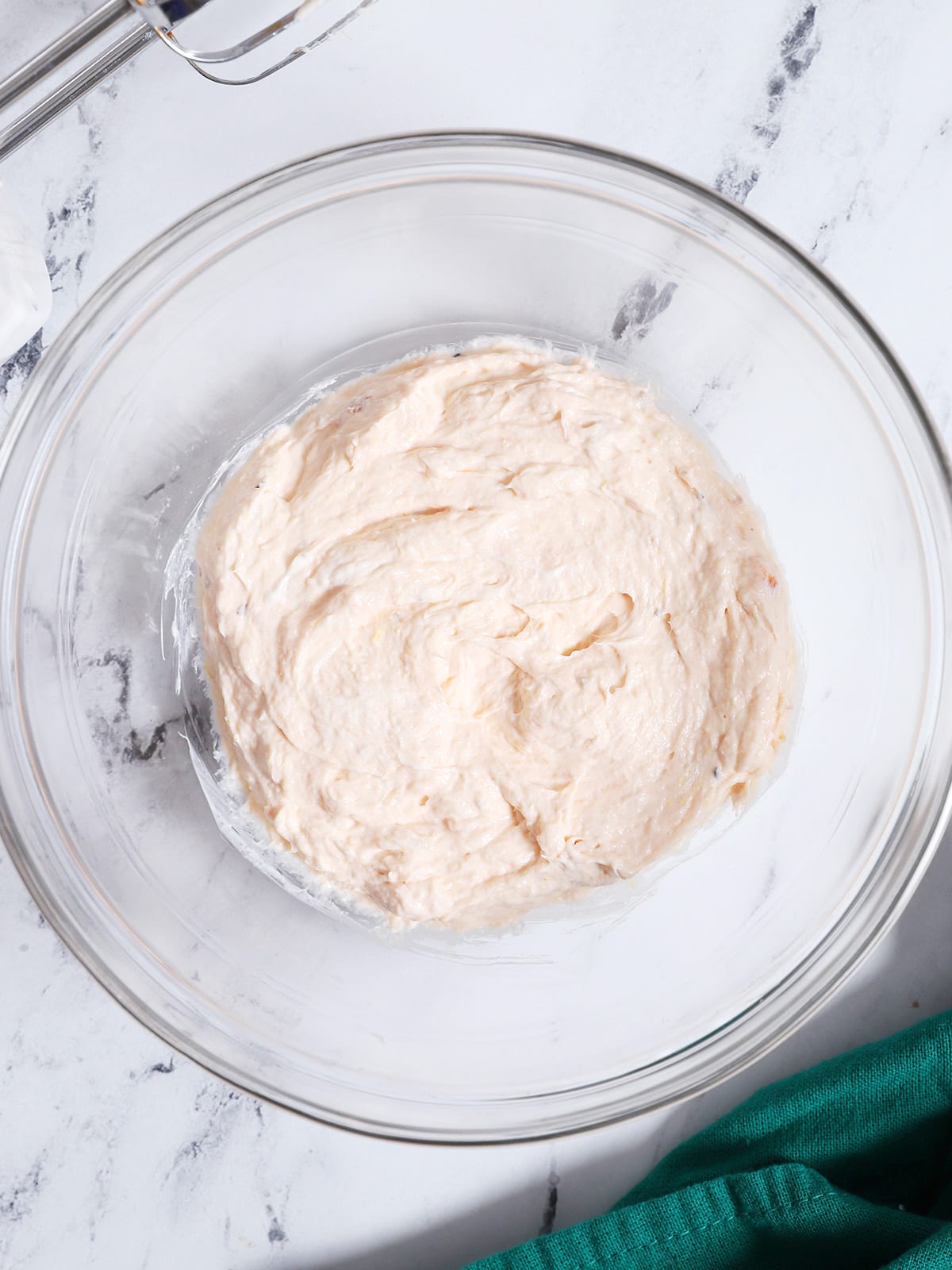 Blended salmon dip. 