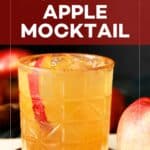 Ginger Apple Mocktail.