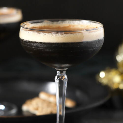 Gingerbread Espresso Martini - Homemade Happy Hour