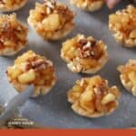 Mini apple pie bites.