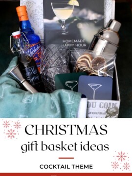 Christmas gift basket ideas.