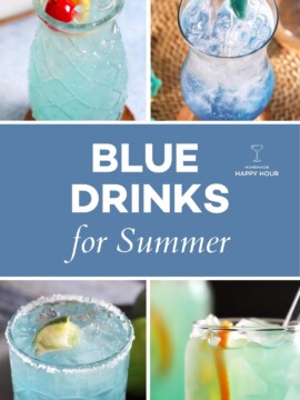 Blue Drinks for Summer