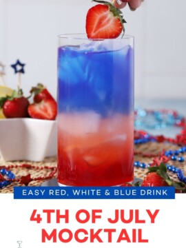 4th of July Mocktail.